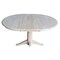 International Concepts Round 36 in Rd Top Pedestal Table, 12 in Leaf, 28.9 inH, Dining Height, Unfinished, 36 W, 48 L K-36RXT-27B - alternate 2
